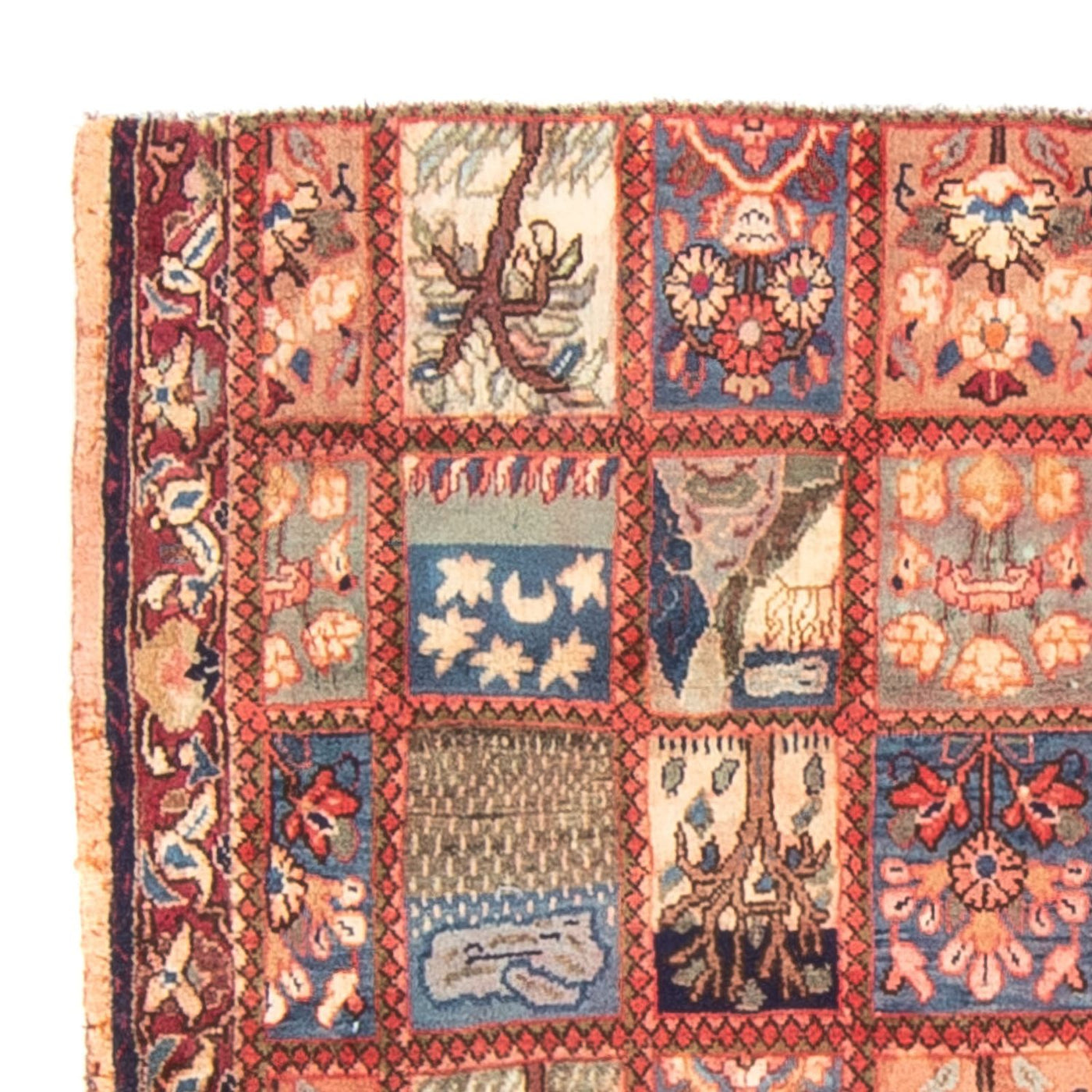 Qom Rug 128x105cm - Persian Rugs
