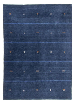 Gabbeh Rug - Loribaft Softy - 240 x 174 cm - dark blue
