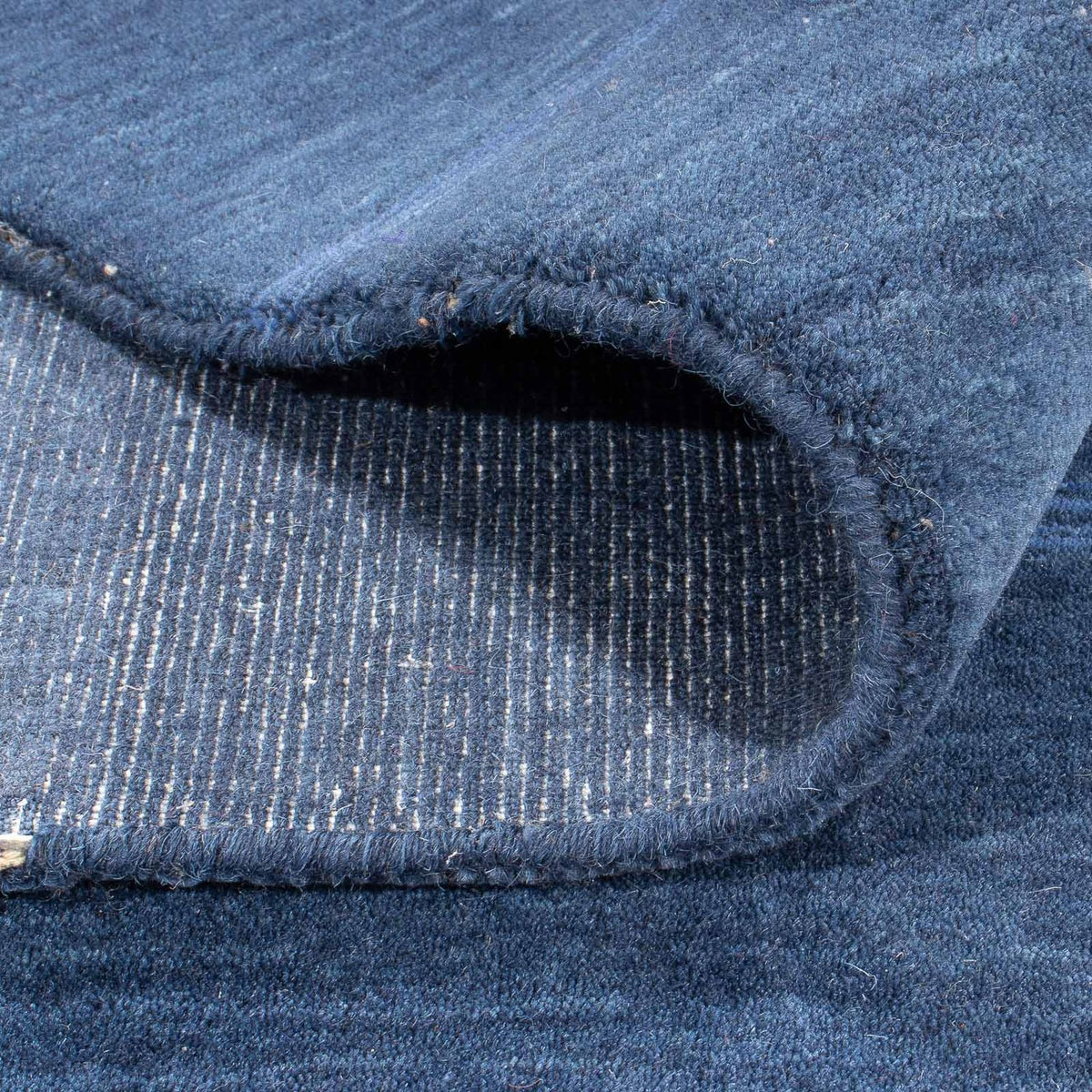 Gabbeh Rug - Loribaft Softy - 240 x 174 cm - dark blue