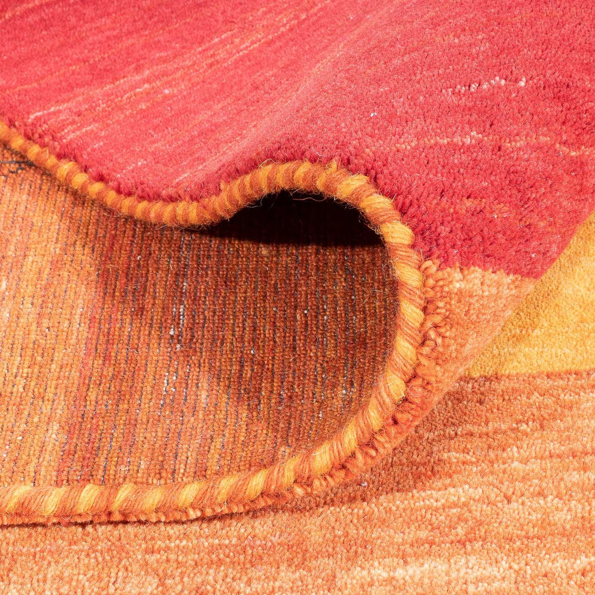 Gabbeh Rug - Loribaft Softy - 242 x 168 cm - multicolored