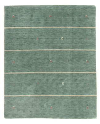 Gabbeh Rug - Loribaft Softy - 250 x 200 cm - green