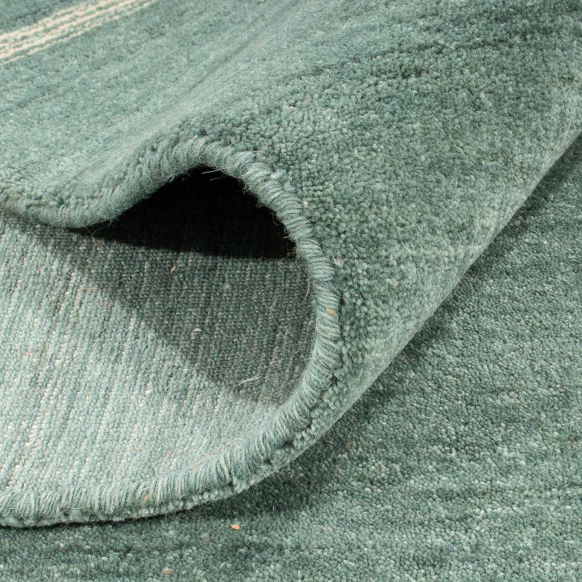 Gabbeh Rug - Loribaft Softy - 250 x 200 cm - green