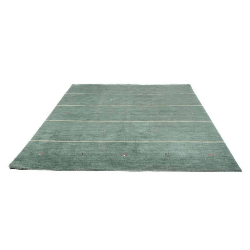 Gabbeh Rug - Loribaft Softy - 250 x 200 cm - green