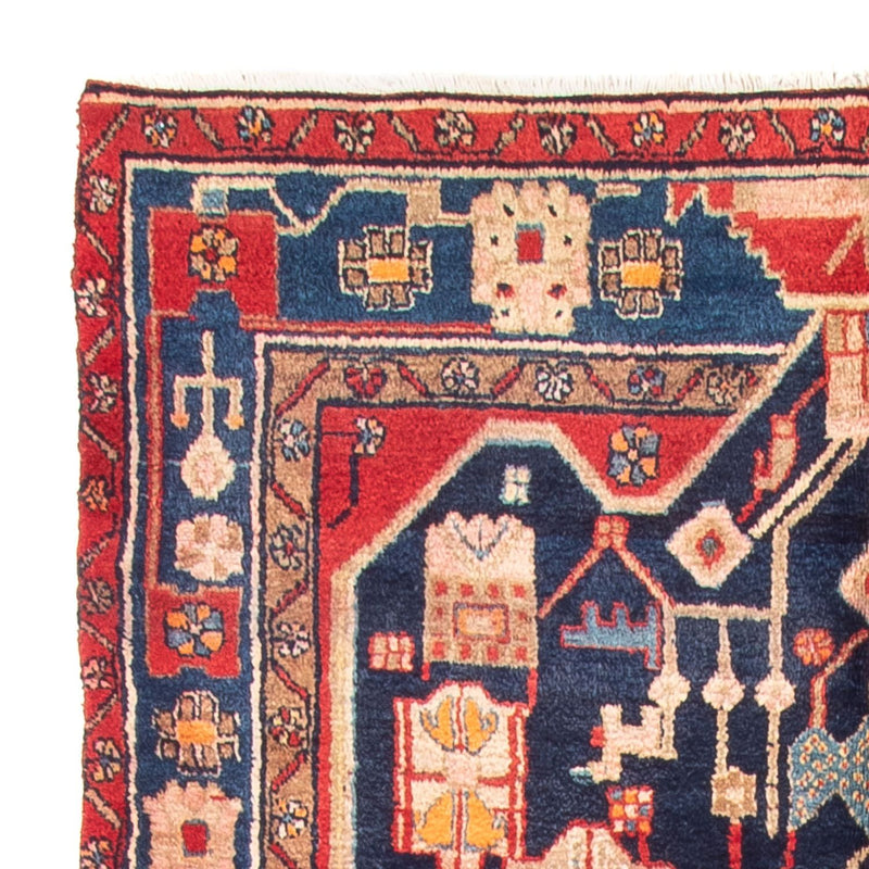 Perser Rug - Nomadic - 274 x 150 cm - dark blue