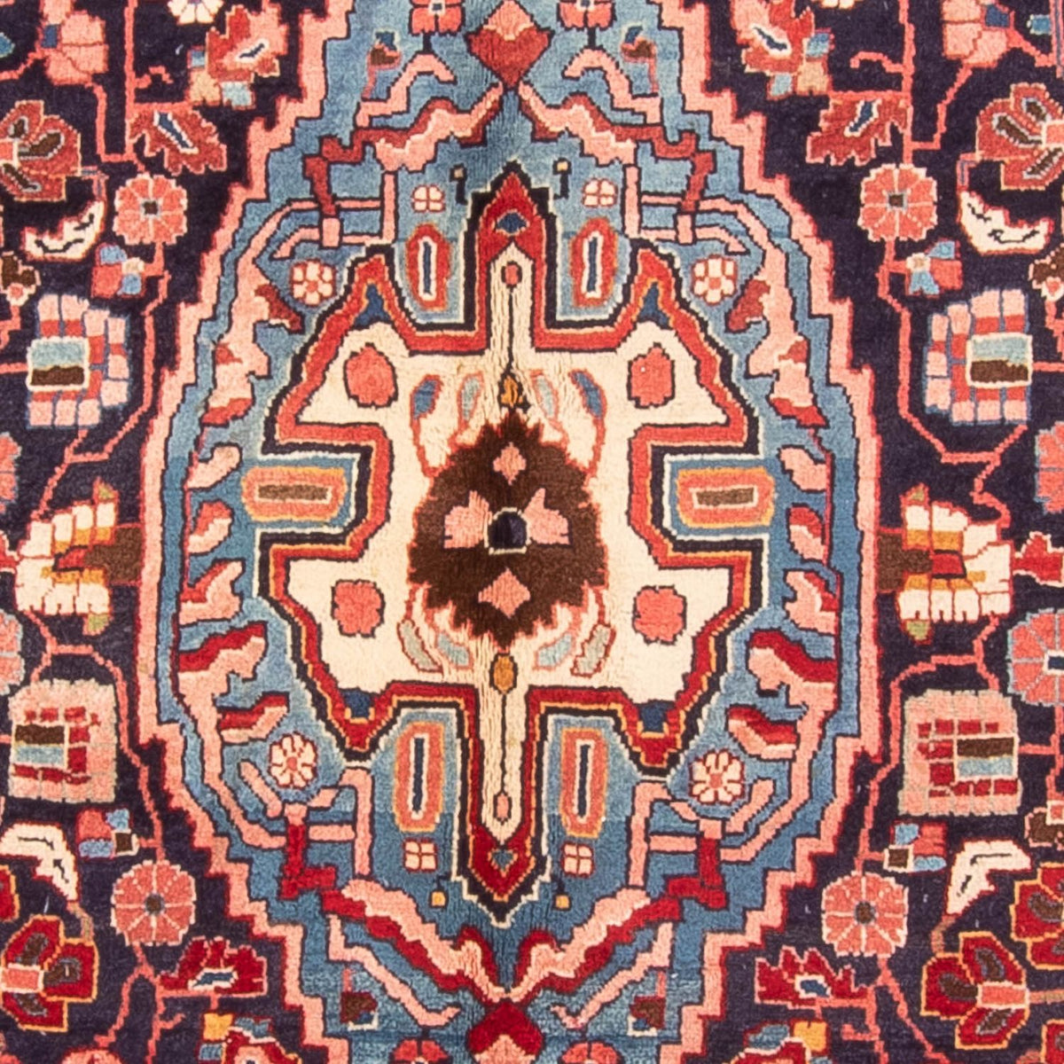 Runner Perser Rug - Nomadic - 278 x 143 cm - dark blue