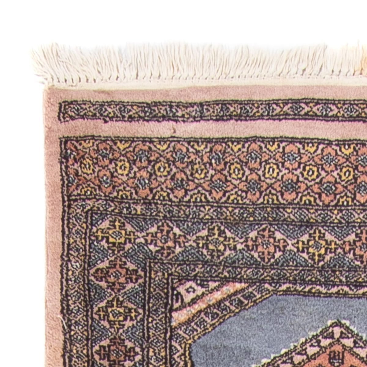 Runner Pakistani Rug - 325 x 80 cm - light blue