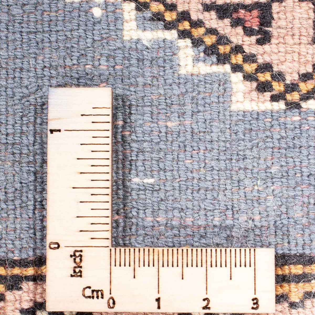 Runner Pakistani Rug - 325 x 80 cm - light blue