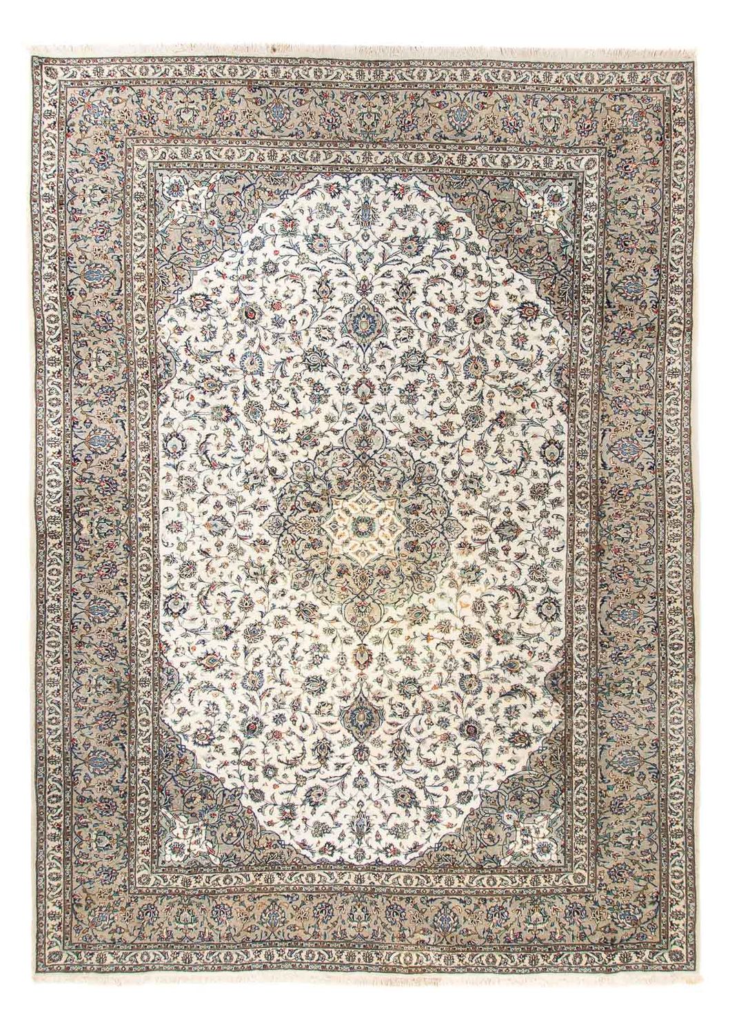Perser Rug - Keshan - 356 x 250 cm - beige