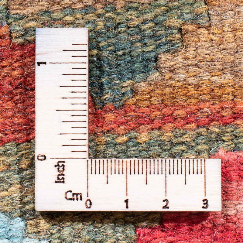 Runner Kelim Rug - Splash - 300 x 80 cm - multicolored