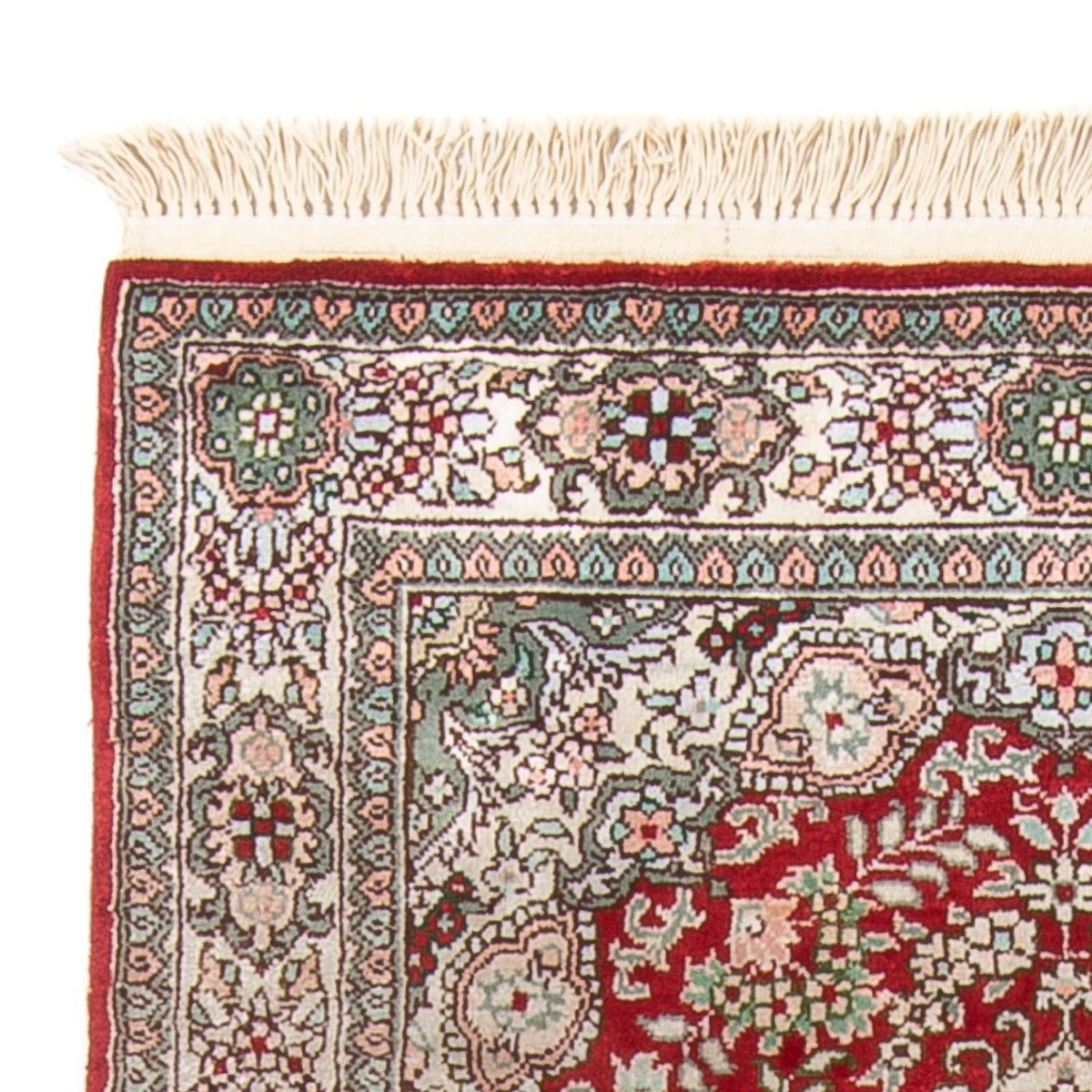 Silk Rug - Chinese Silk - 93 x 62 cm - red