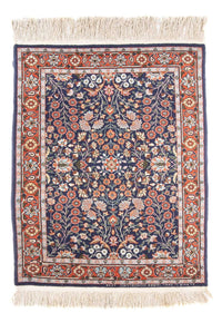 Oriental Rug - Hereke - 107 x 82 cm - dark blue