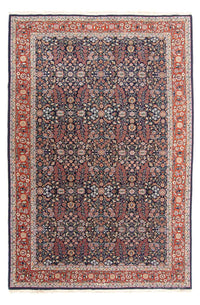 Oriental Rug - Hereke - 290 x 187 cm - dark blue