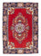 Perser Rug - Tabriz - 98 x 65 cm - red