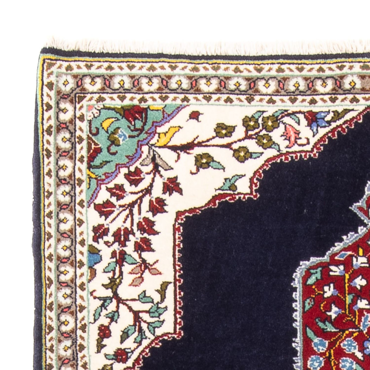 Tabriz - 50 Raj Rug 96x76cm - Persian Rugs