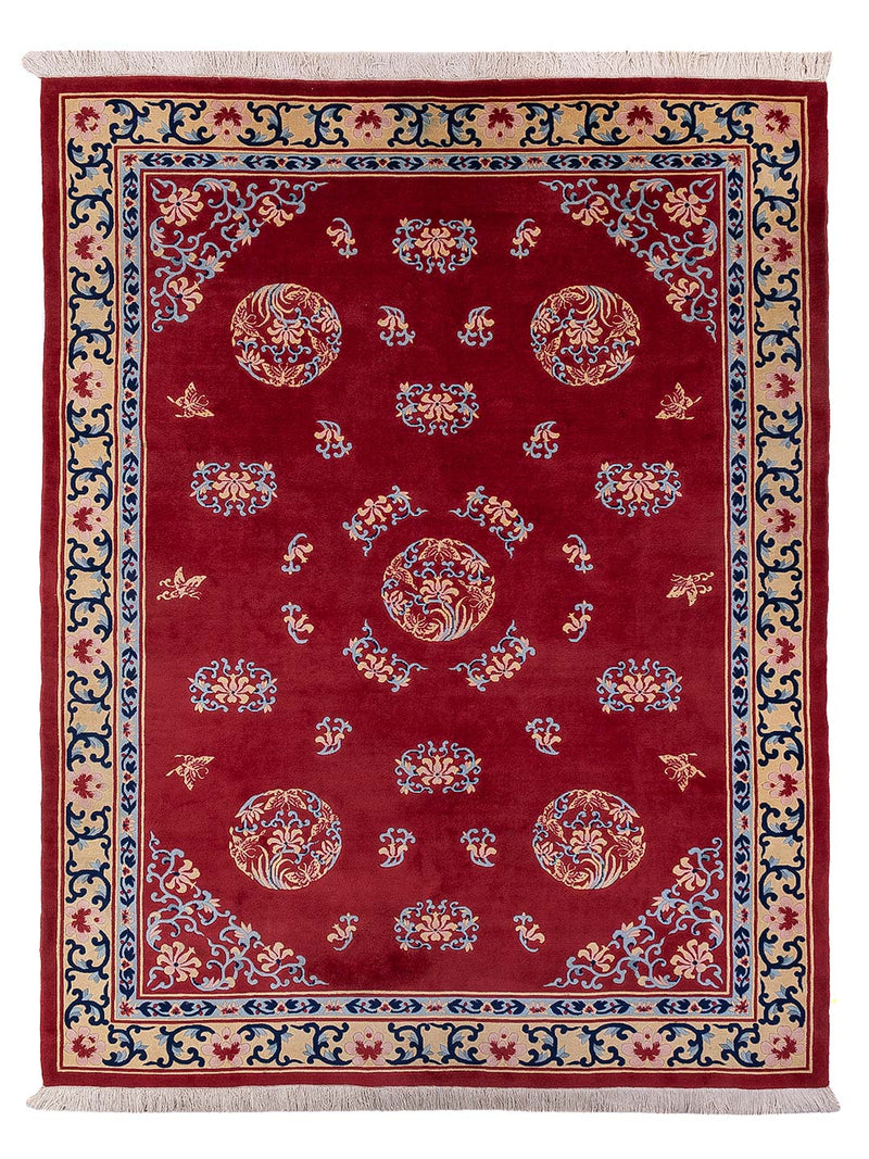 China Teppich - 347 x 250 cm - rot