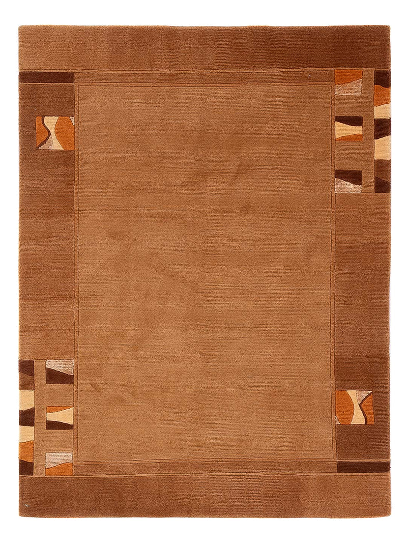 Nepal Teppich - Royal - 180 x 120 cm - dunkelbeige