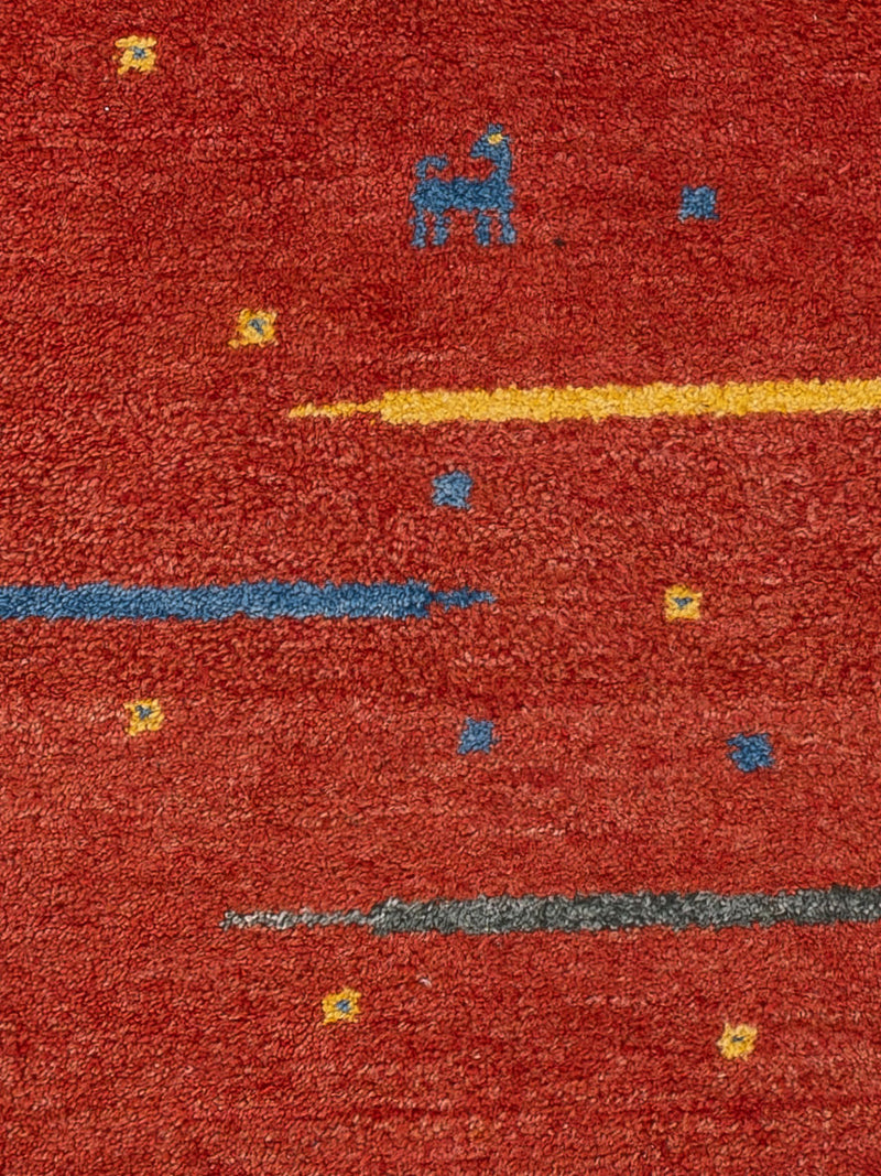 Indo Gabbeh Rug - Wool Rug