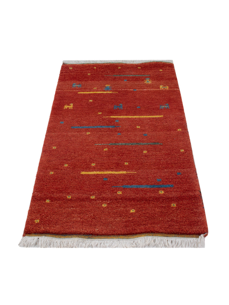 Indo Gabbeh Rug - Wool Rug