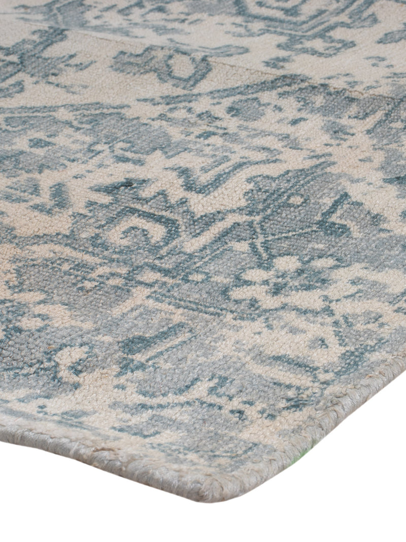 Läufer Viskose - 240 x 80 cm - türkis