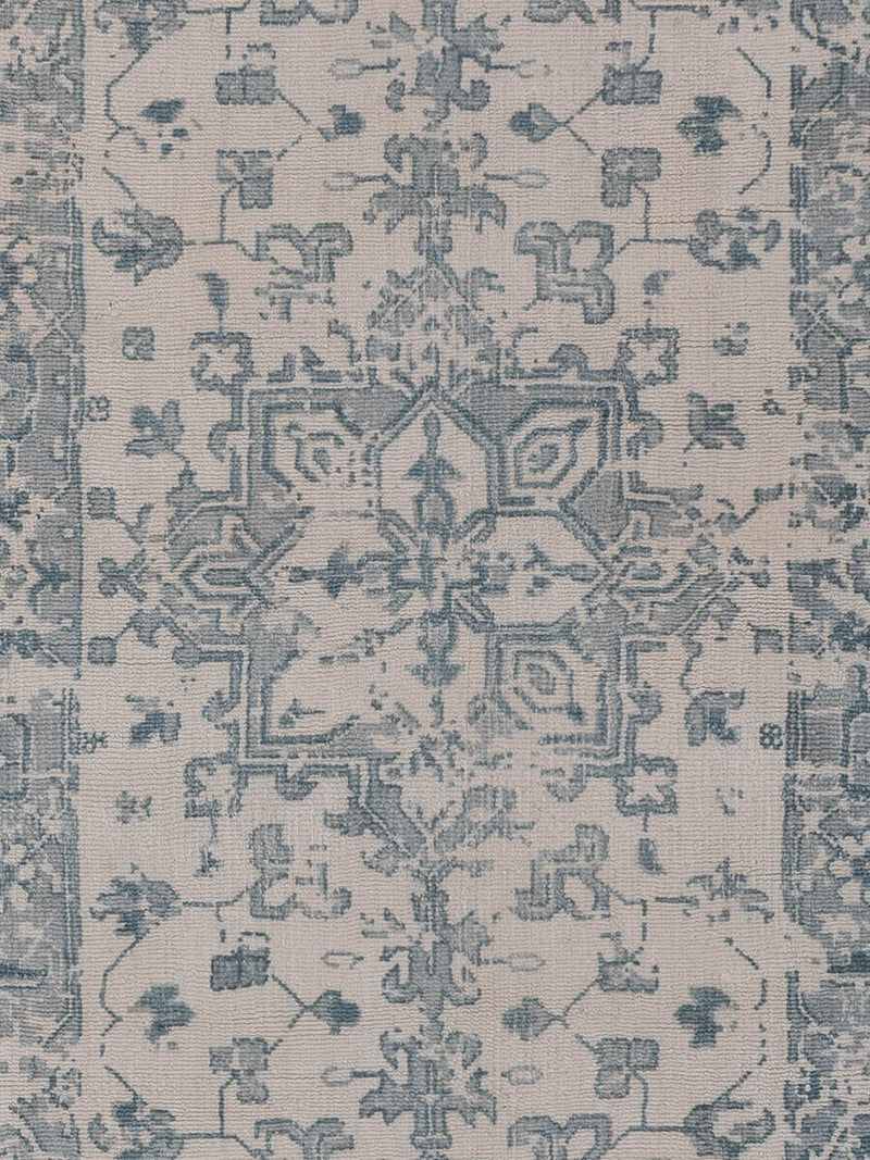 Läufer Viskose - 240 x 80 cm - türkis