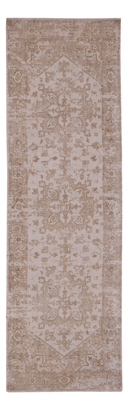Runner Viscose Rug - 240 x 80 cm - caramel
