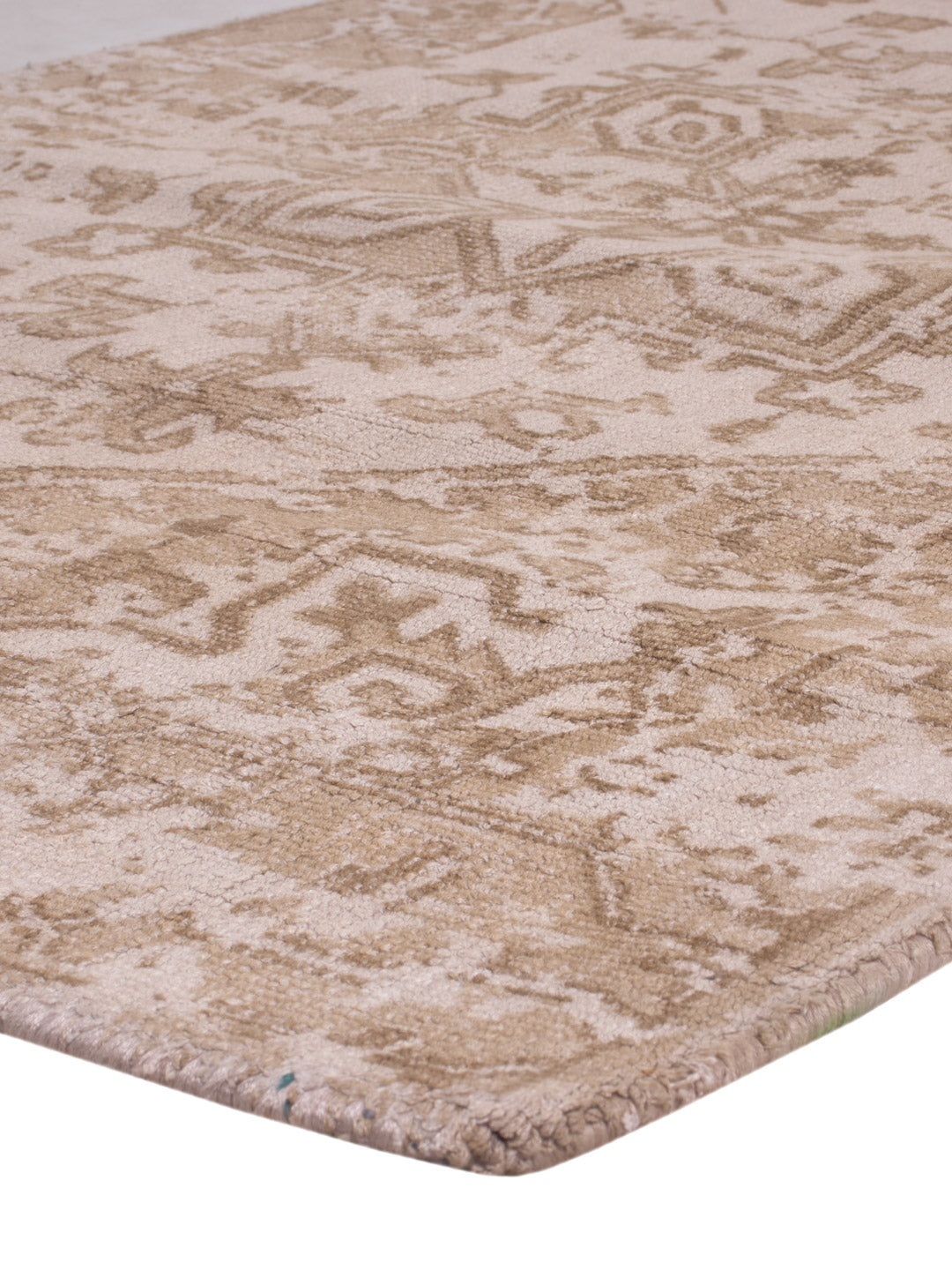 Runner Viscose Rug - 240 x 80 cm - caramel