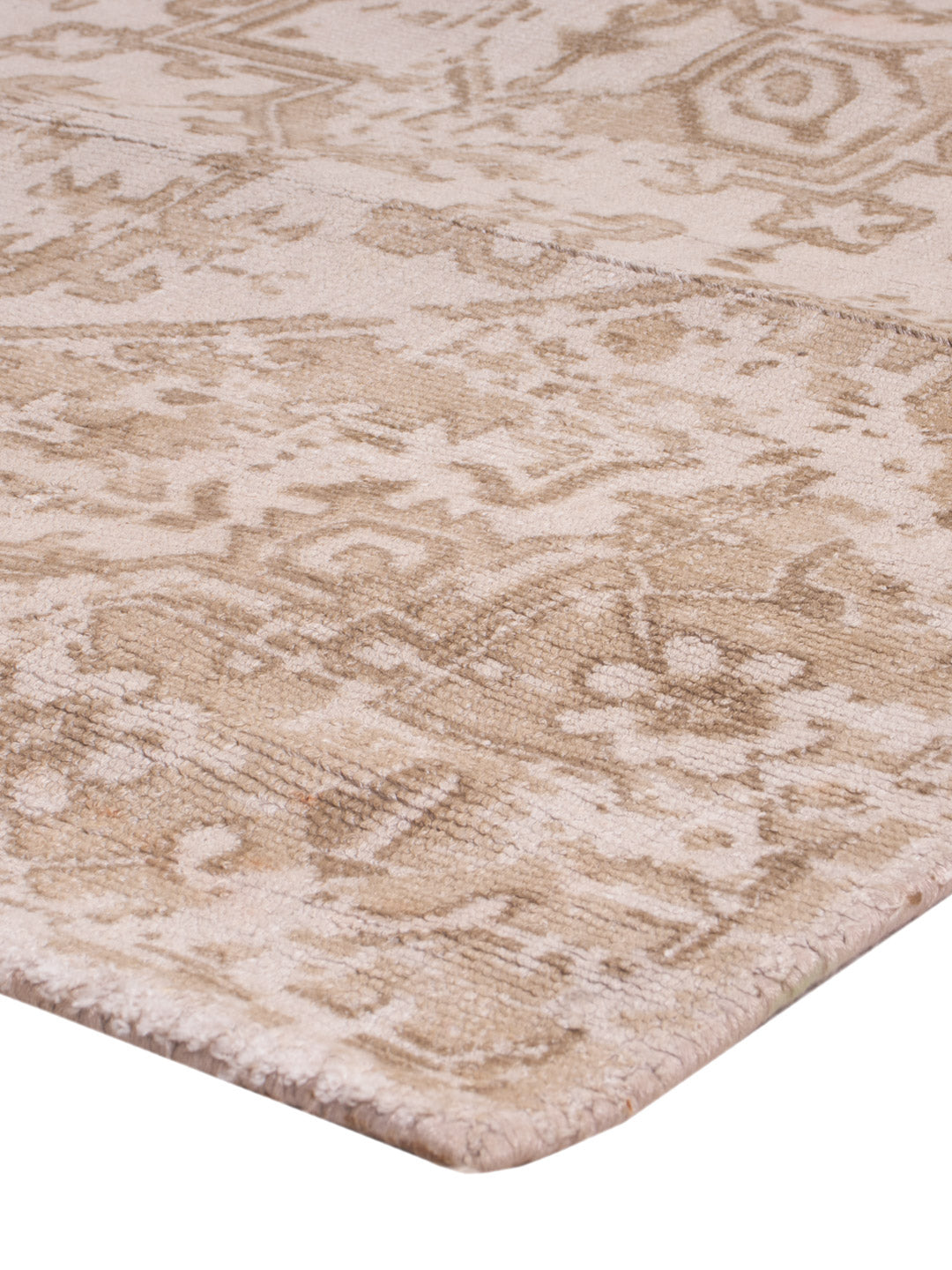 Runner Viscose Rug - 240 x 80 cm - caramel