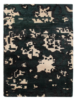 Gabbeh Teppich - Indus - 90 x 60 cm - dunkelgrün