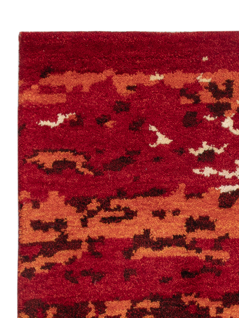 Gabbeh Rug - Indus - 90 x 60 cm - caramel