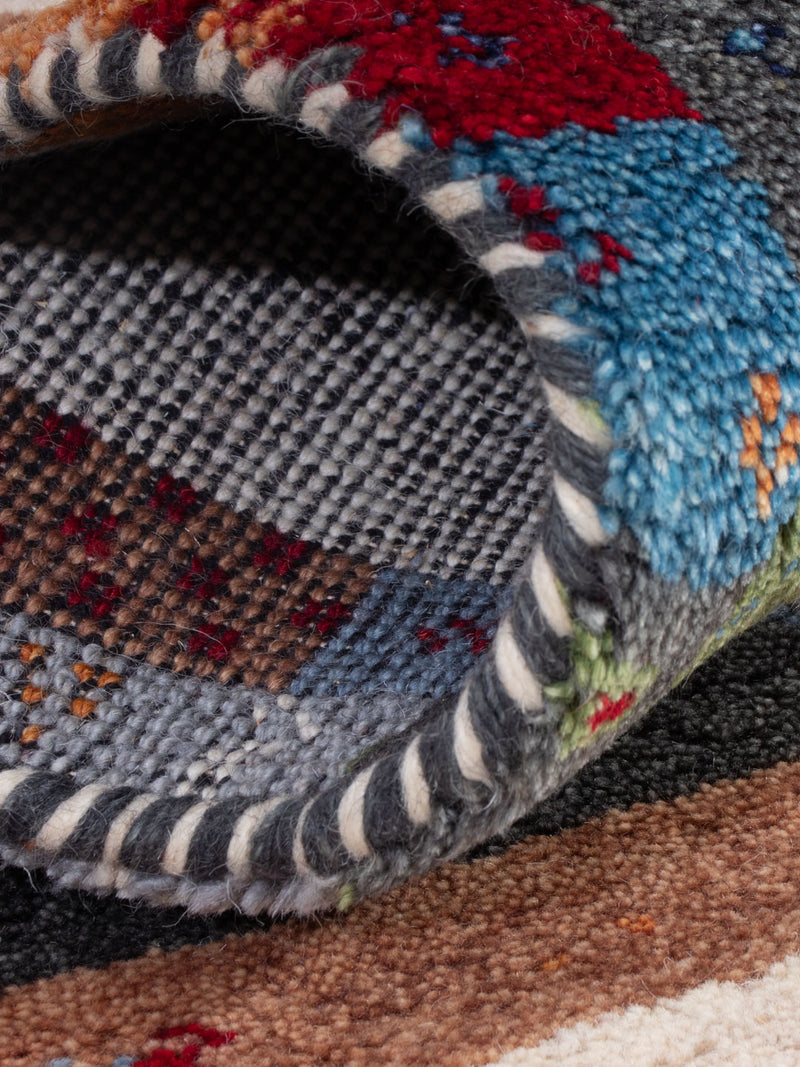 Gabbeh Teppich - Indus - 90 x 60 cm - mehrfarbig