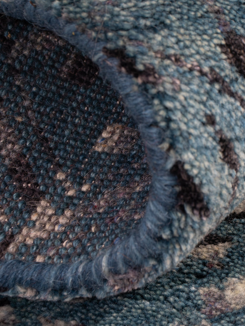 Gabbeh Teppich - Indus - 90 x 60 cm - petrolblau