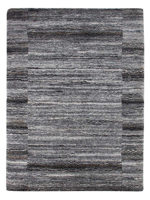 Gabbeh Teppich - Loribaft Softy - 90 x 60 cm - grau