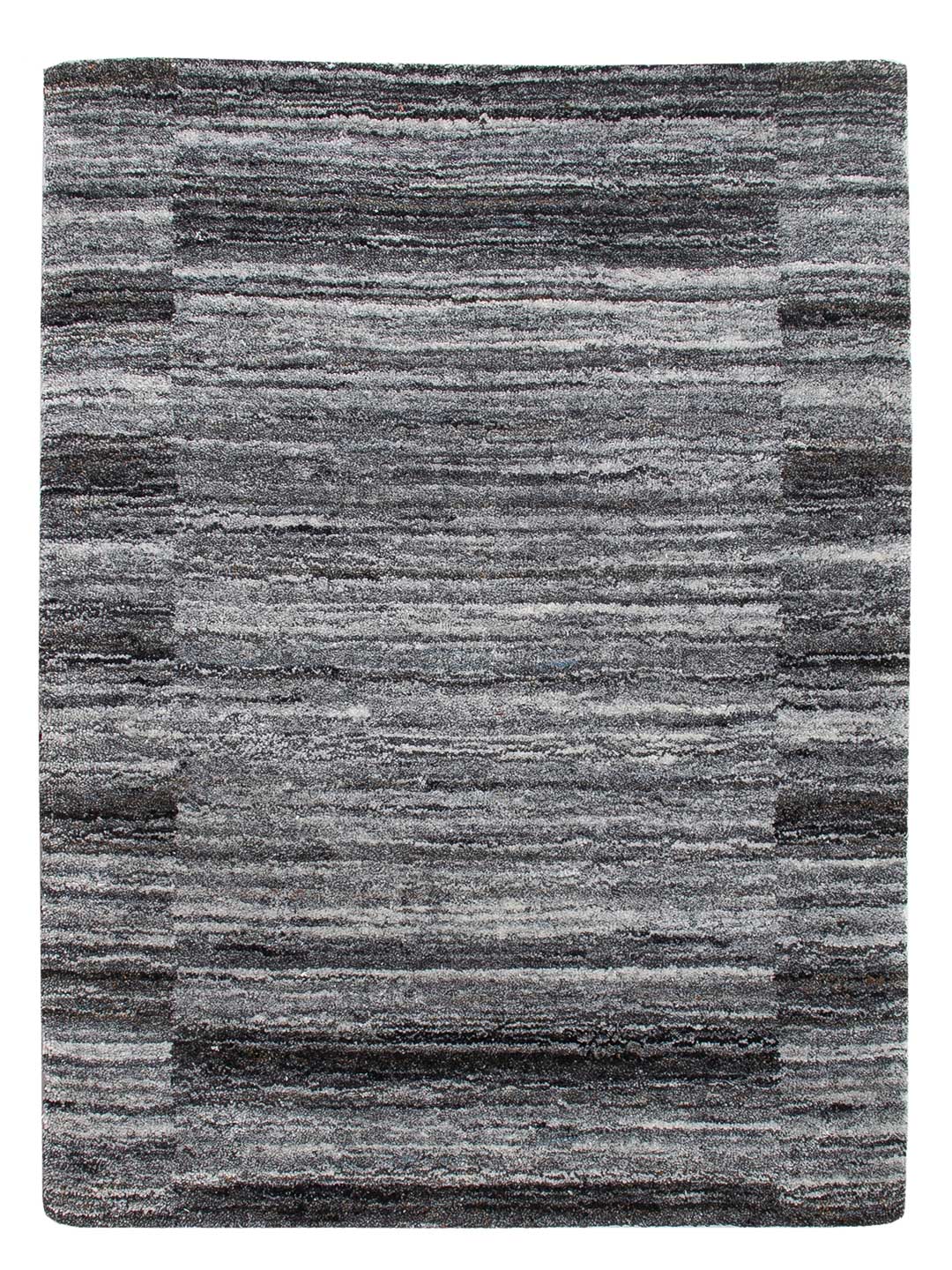 Gabbeh Teppich - Loribaft Softy - 90 x 60 cm - grau
