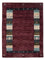 Gabbeh Teppich - Loribaft Softy - 90 x 60 cm - dunkelrot