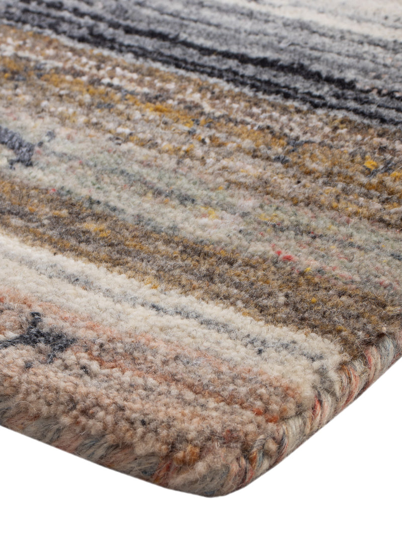 Gabbeh Teppich - Loribaft Softy - 90 x 60 cm - mehrfarbig