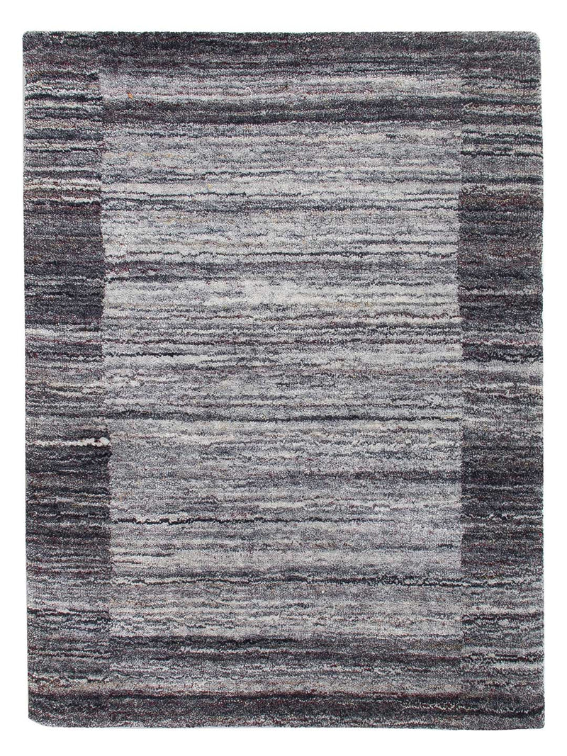 Gabbeh Teppich - Loribaft Softy - 90 x 60 cm - grau