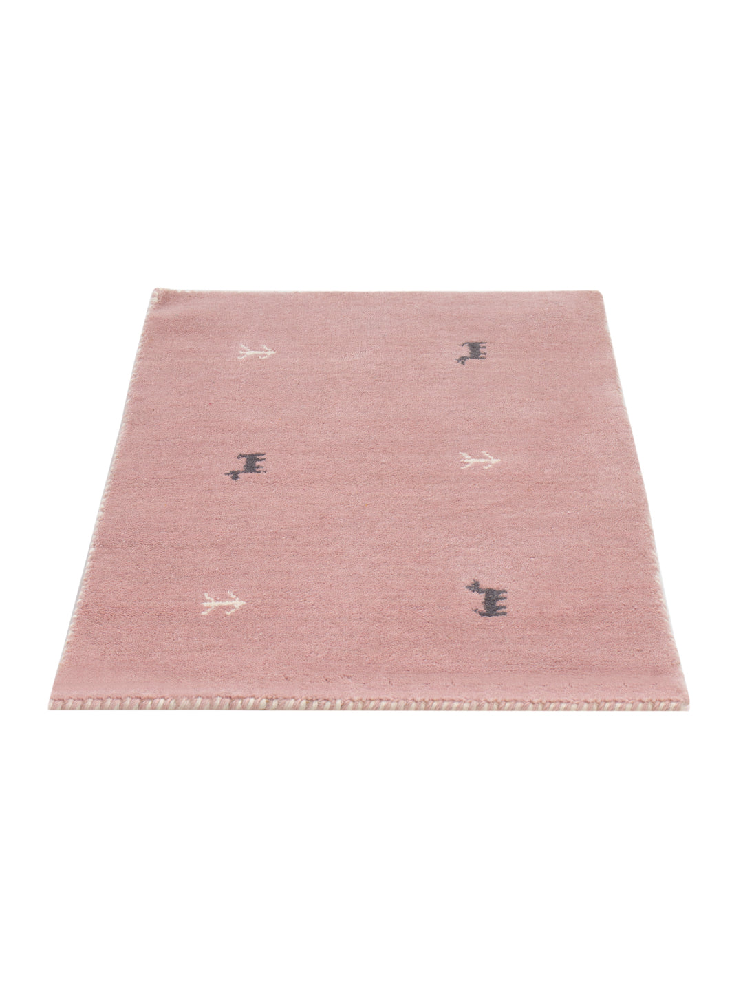 Gabbeh Teppich - Loribaft Softy - 90 x 60 cm - rosa