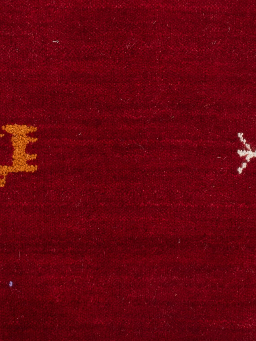 Gabbeh Teppich - Loribaft Softy - 90 x 60 cm - rot