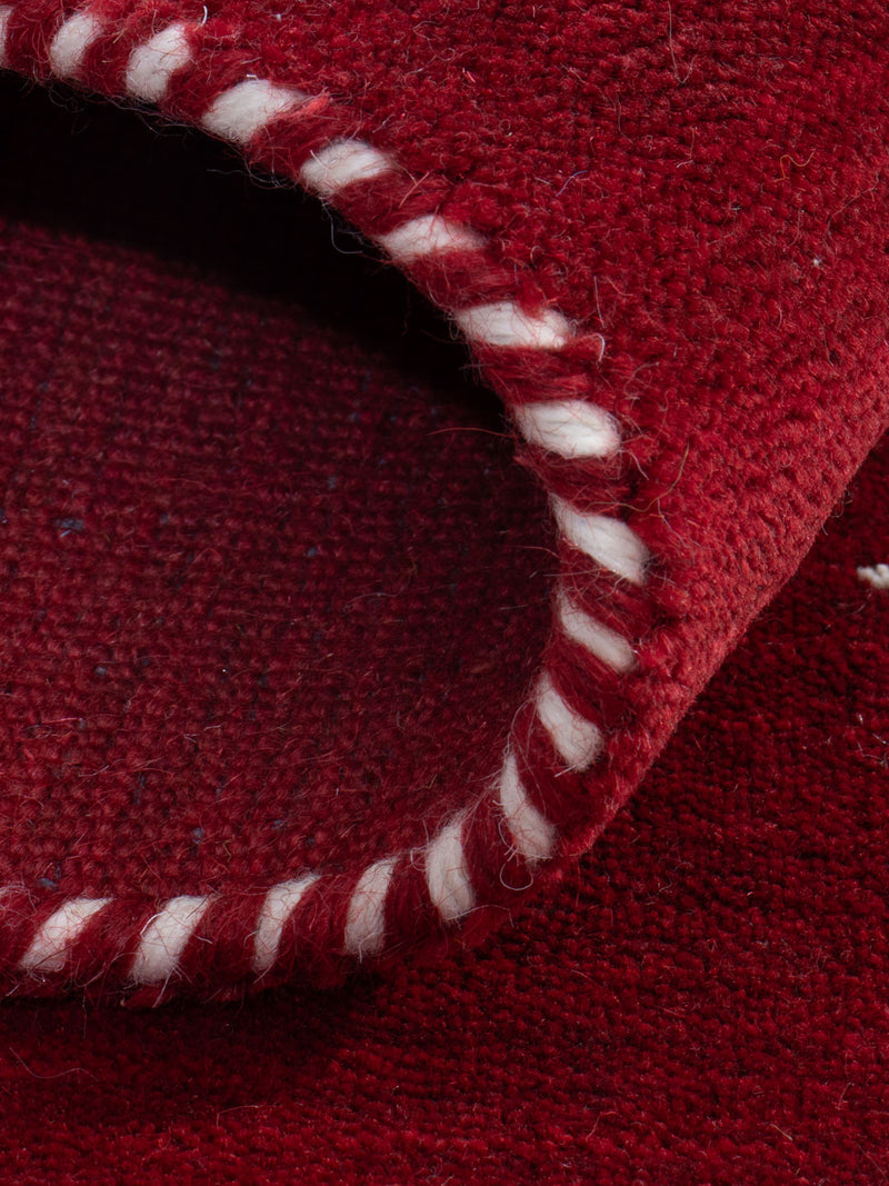 Gabbeh Teppich - Loribaft Softy - 90 x 60 cm - rot