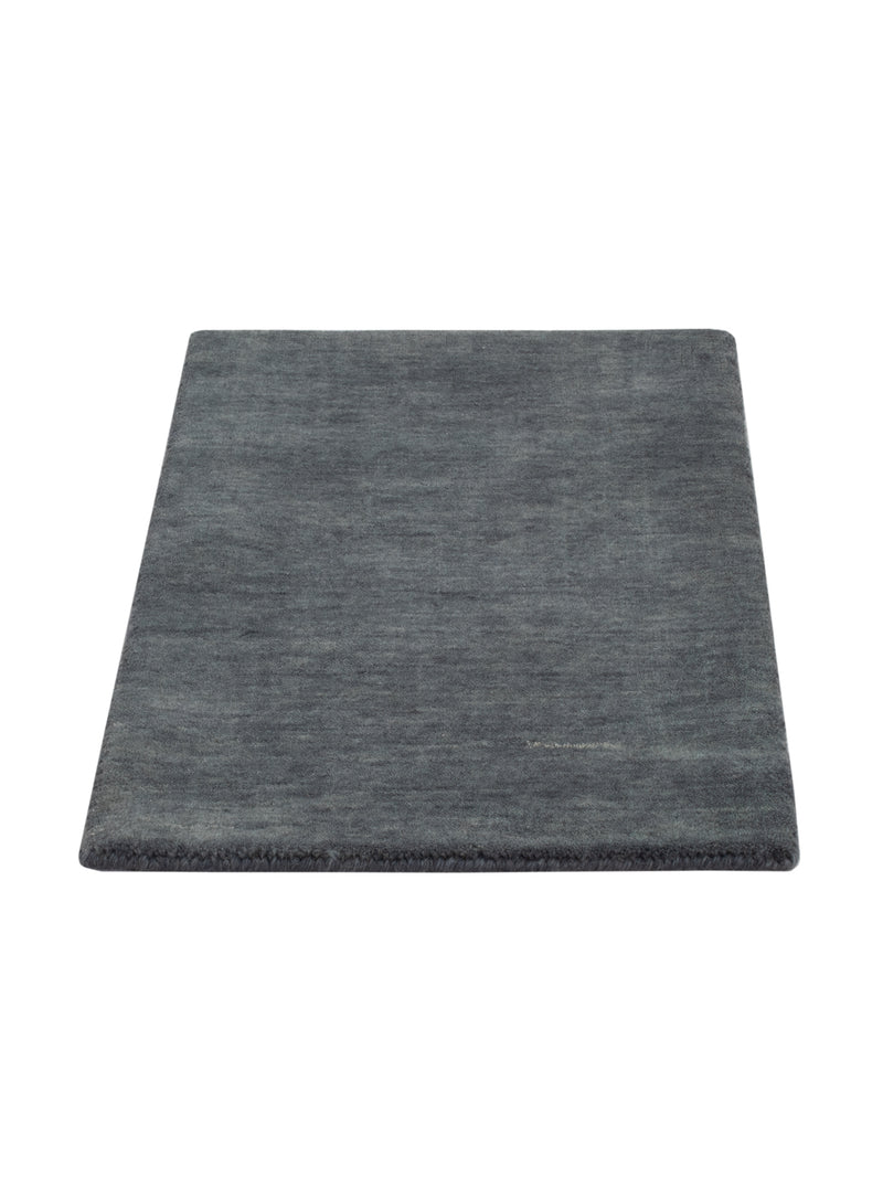 Gabbeh Teppich - Loribaft Softy - 60 x 40 cm - grau