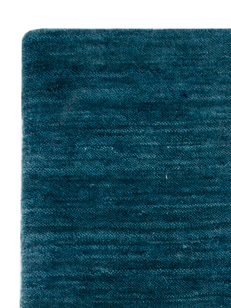 Gabbeh Teppich - Loribaft Softy - 60 x 40 cm - blau