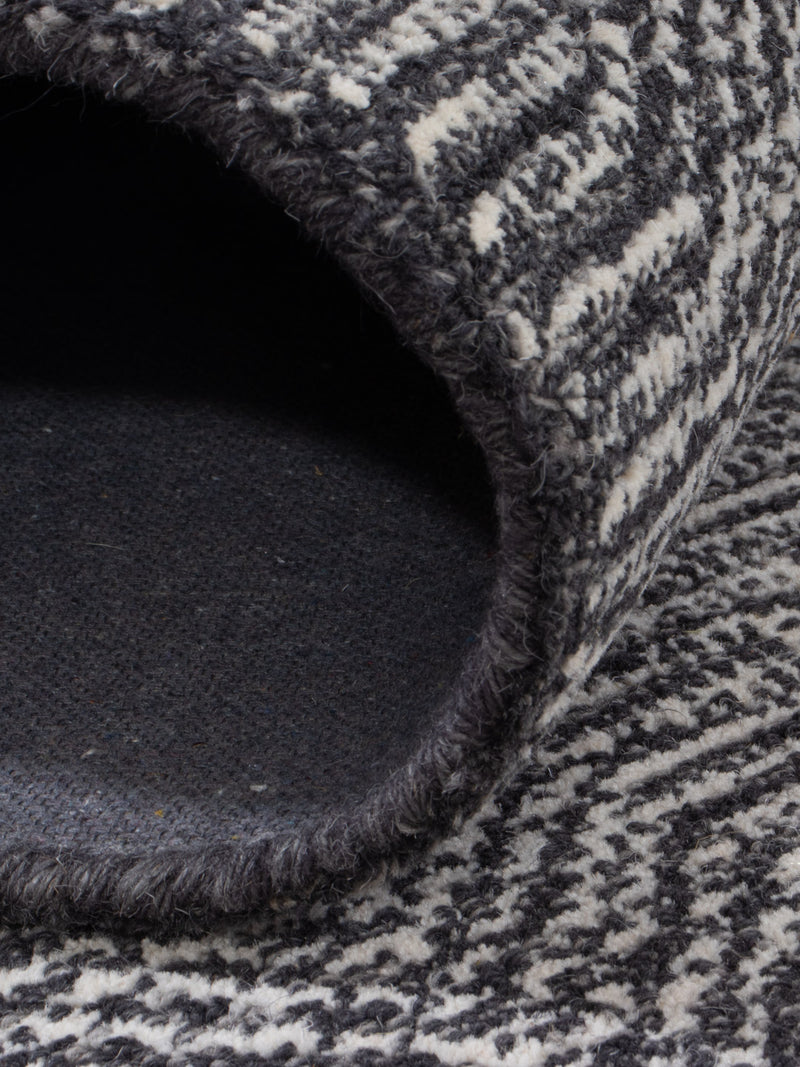 Designer Teppich - 290 x 230 cm - grau