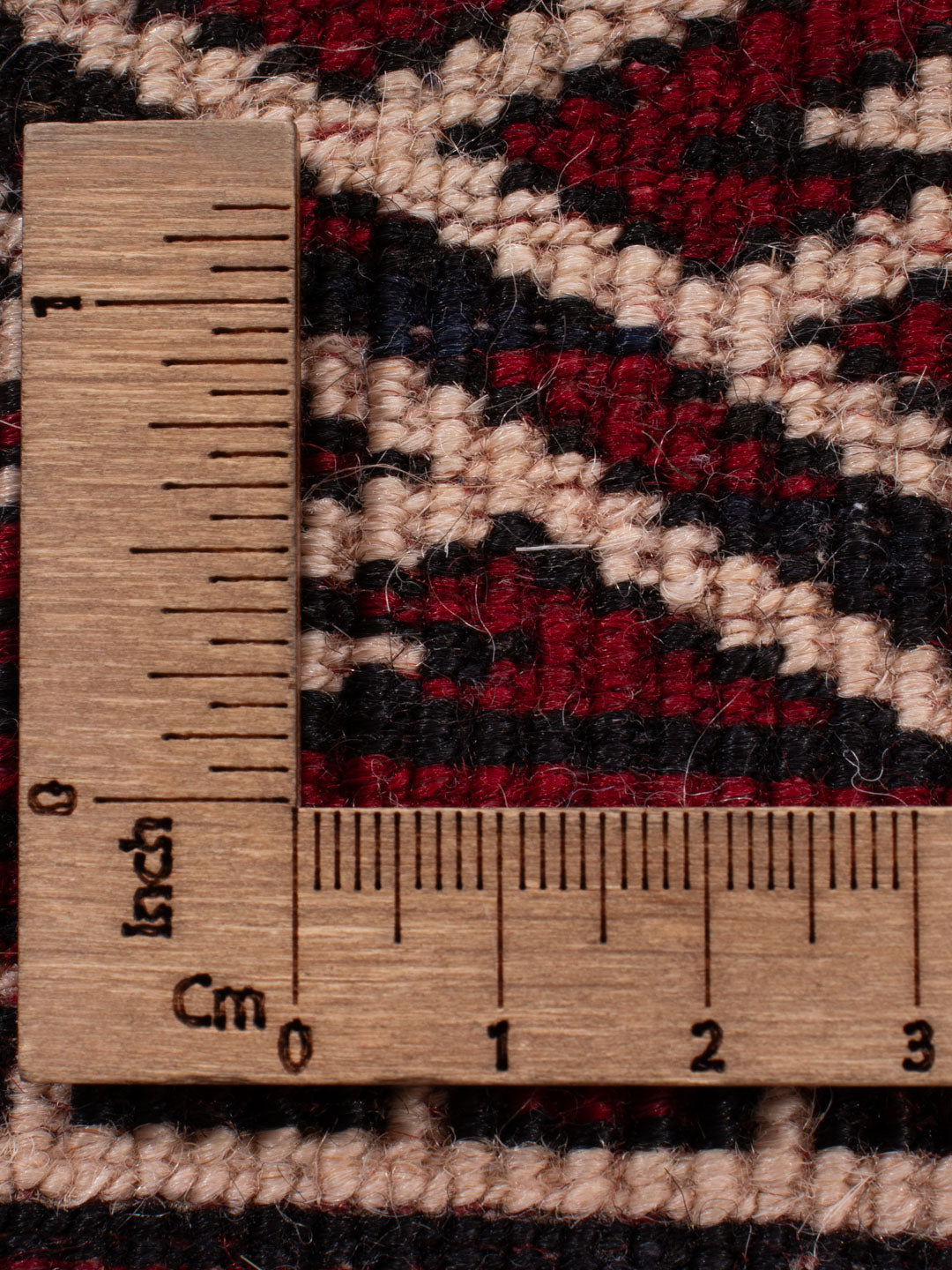 Afghan Teppich - Buchara - 350 x 250 cm - dunkelrot