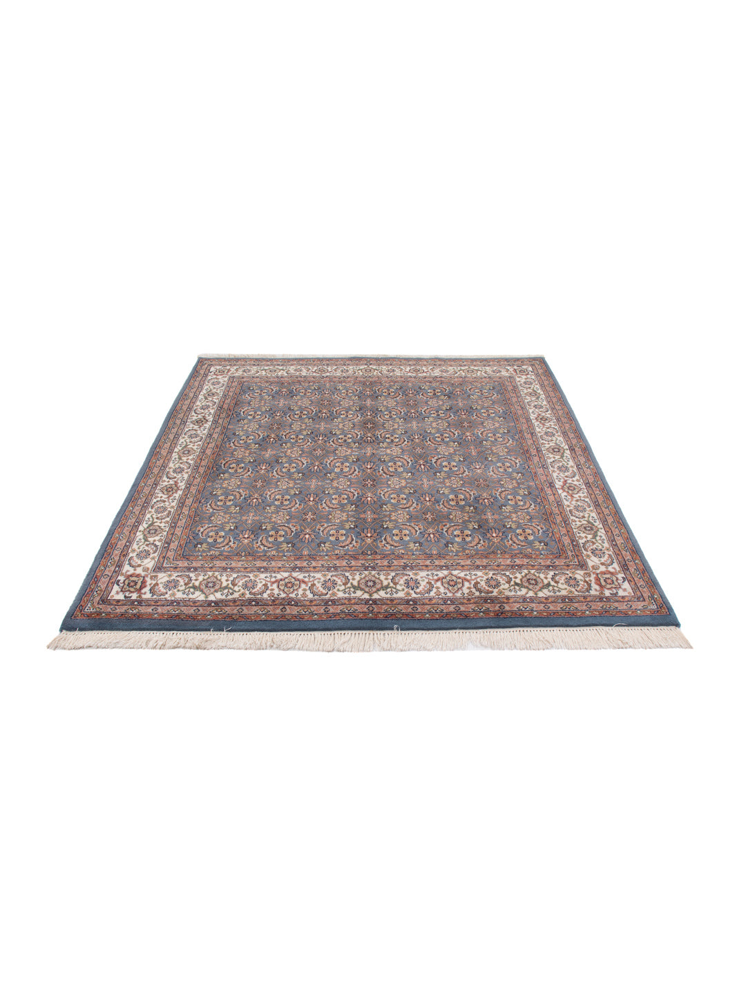 Oriental Rug - Keshan - Indus square  - 200 x 200 cm - caramel