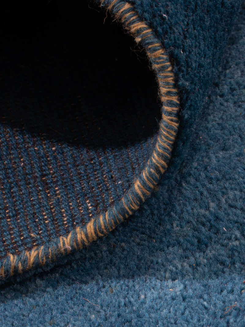 Gabbeh Teppich - Indus - 356 x 250 cm - blau