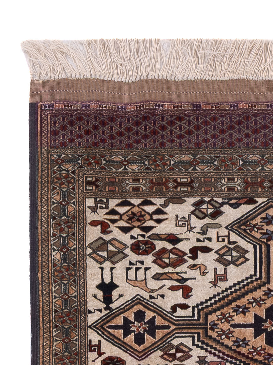Kelim Rug - Oriental - 304 x 90 cm - caramel