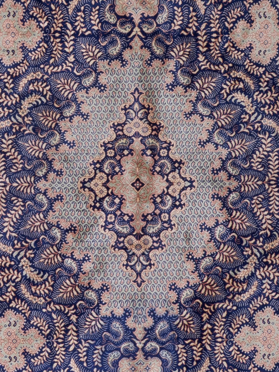 Silk Rug - Ghom Silk - Premium - 150 x 96 cm - caramel