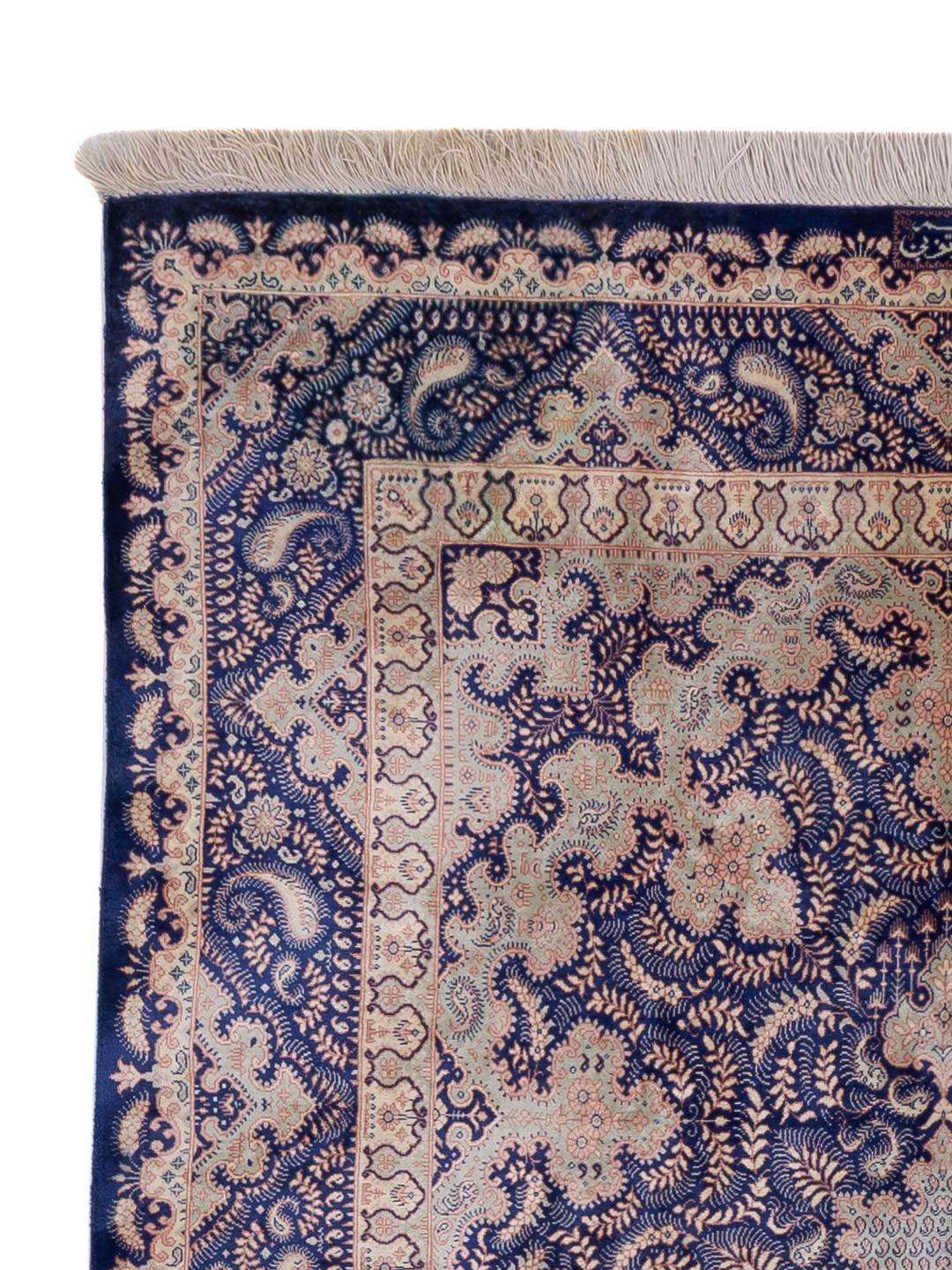 Silk Rug - Ghom Silk - Premium - 150 x 96 cm - caramel