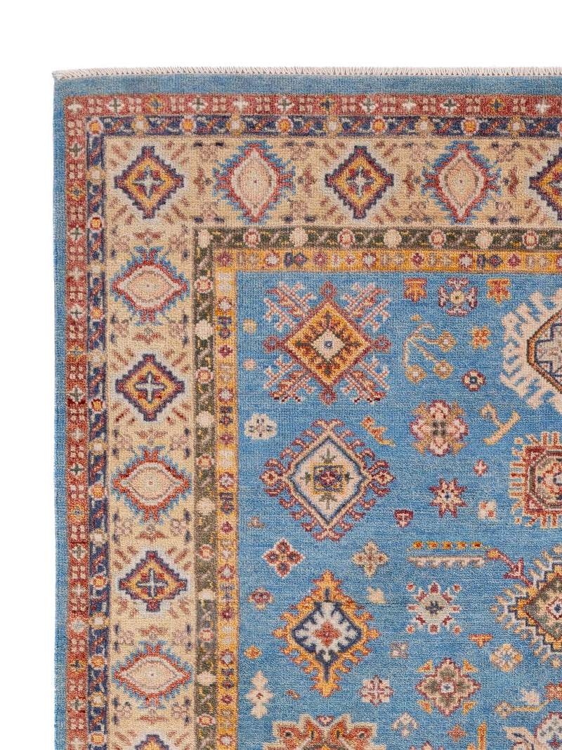 Ziegler Teppich - Kazak - 243 x 172 cm - hellblau