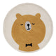 Bear Bow Tie Kids Rug Round